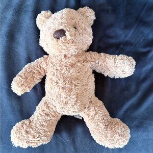 Jellycat Fuzzy Tan Stuffed Bear